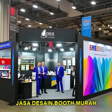 jasa desain booth murah